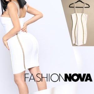 NWT Fashion Nova Seville Bandage mini dress small